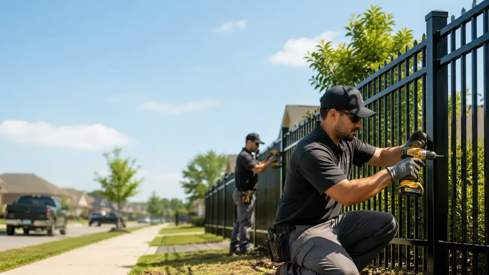 Metal Fence Installation in Battletown, KY